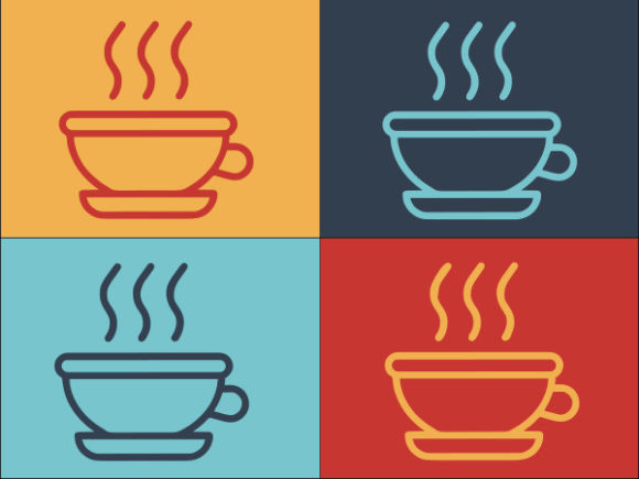 Breakfast Cup Embroidery Design