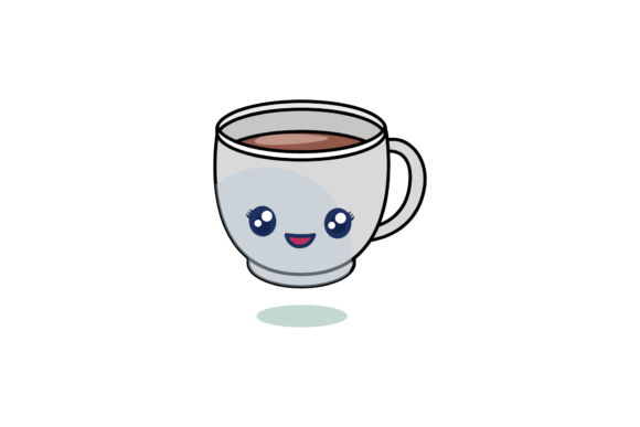 Coffee Cup Cartoon Kawaii
