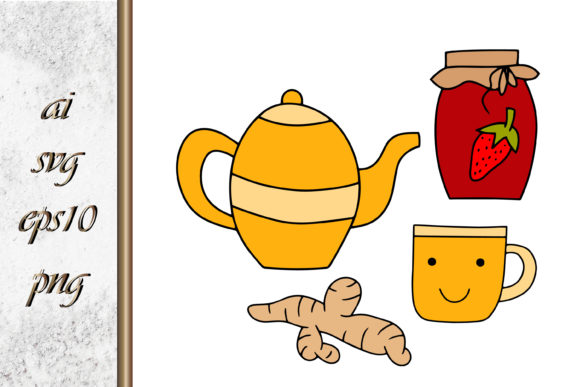 Cup of Tea Teapot: Graphics for Local Branding