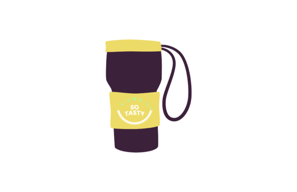 Drink Tumbler so Tasty Plastoc Design Graphics