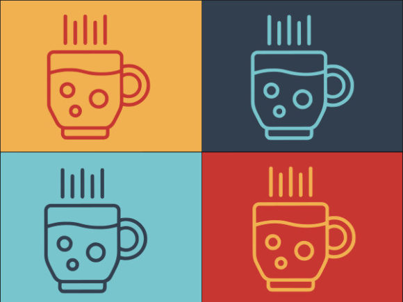 Hot Tea Cup: Graphics and Logos for Polished Publishing