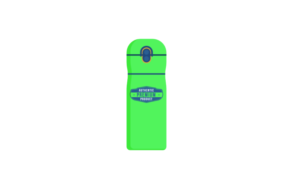 Tumbler Hot Drink Green Design Graphics